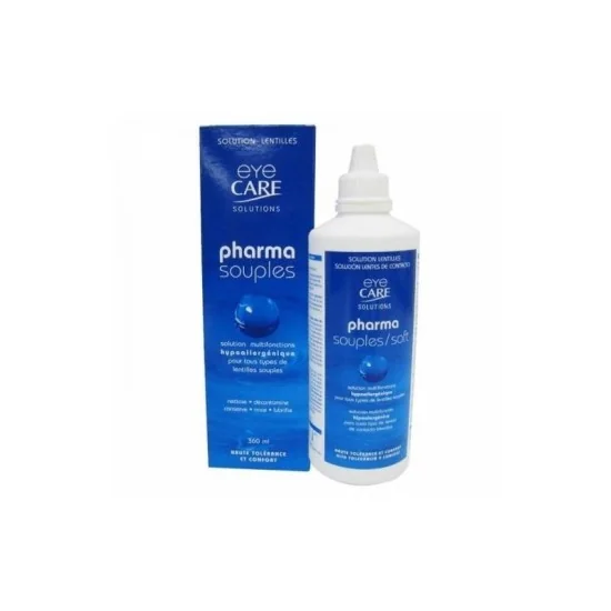 EYE CARE PHARMA SOUPLE SOLUTION POUR LENTILLES 360ML pour Nos Promo...