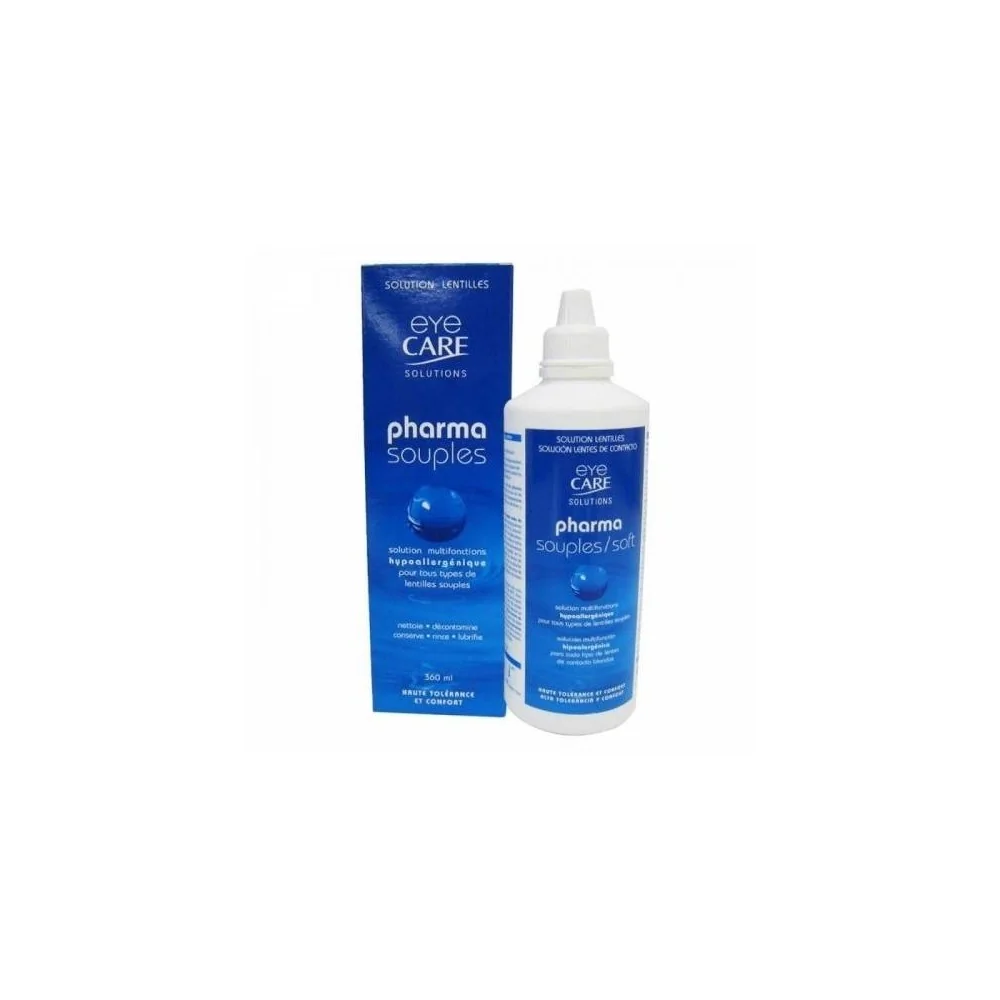 EYE CARE PHARMA SOUPLE SOLUTION POUR LENTILLES 360ML pour Nos Promo...
