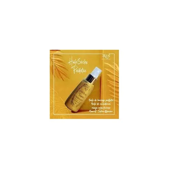 XEN Huile Sèche Pailletée pour Beauté