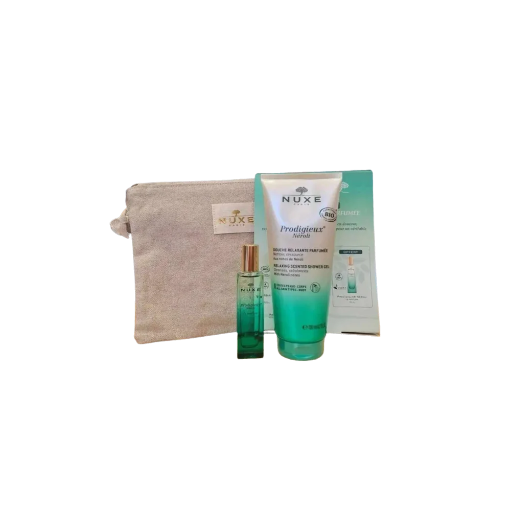 Nuxe trousse neroli parfum 15ml +gel douche 200ml pour Beauté