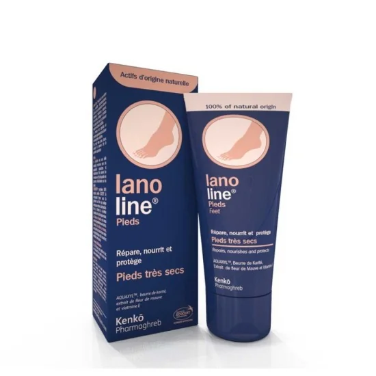 Kenko Lano Line - Crème réparatrice et nourrissante des pieds -75ml...