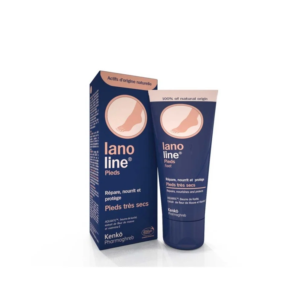 Kenko Lano Line - Crème réparatrice et nourrissante des pieds -75ml...