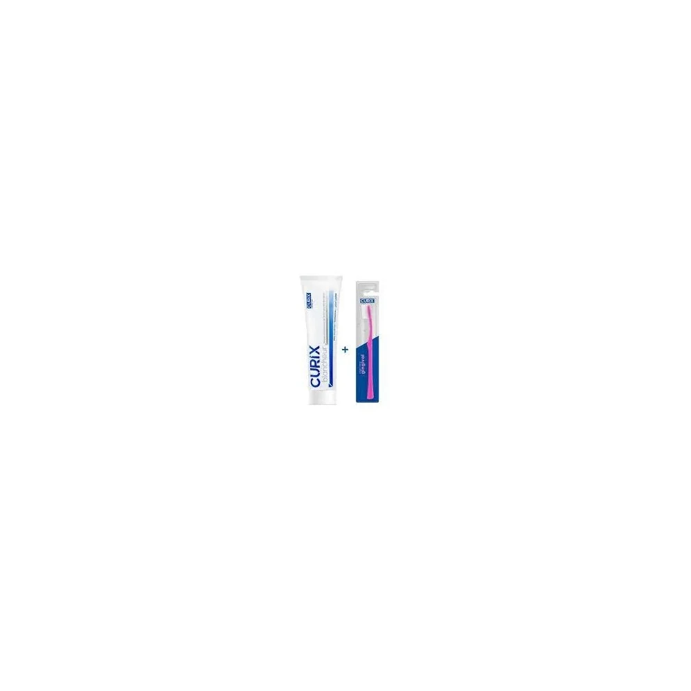 CURIX Dentifrice blancheur + brosse à dents gratuite pour Beauté
