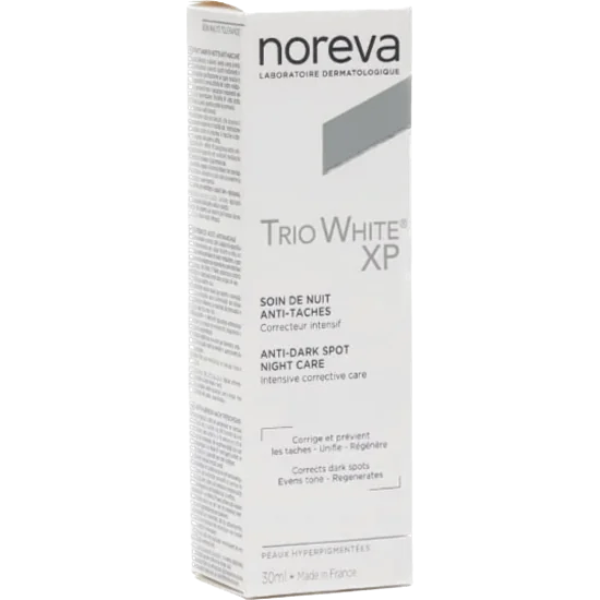 NOREVA TRIO WHITE XP SOIN DE NUIT ANTI TACHES 30ML pour Accueil