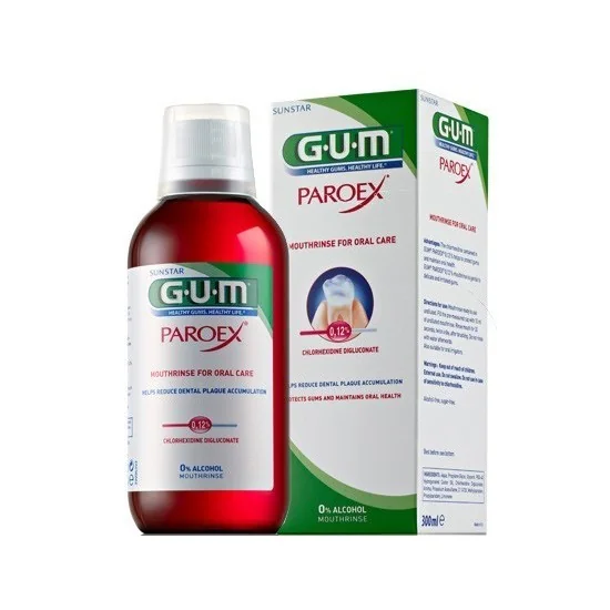 GUM BAIN DE BOUCHE PAROEX 300ML pour Beauté
