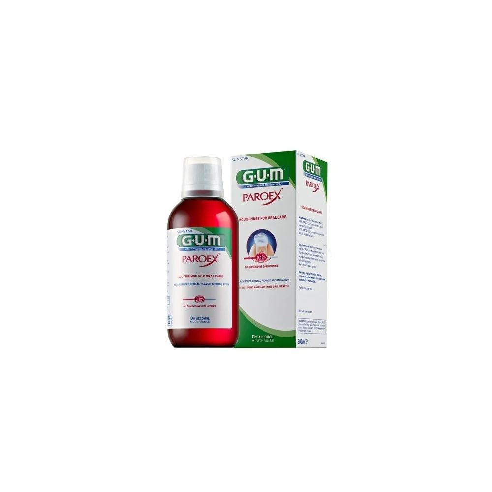 GUM BAIN DE BOUCHE PAROEX 300ML pour Beauté