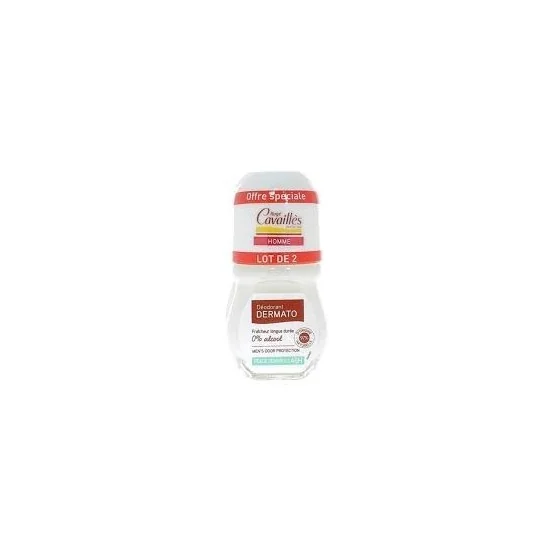 ROGE CAVAILLES Déodorant Dermato Peaux Sensibles 48H roll on 50ml X...