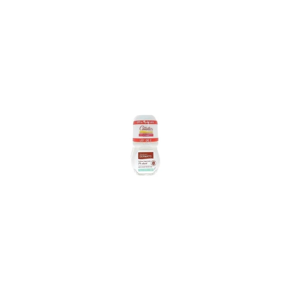ROGE CAVAILLES Déodorant Dermato Peaux Sensibles 48H roll on 50ml X...