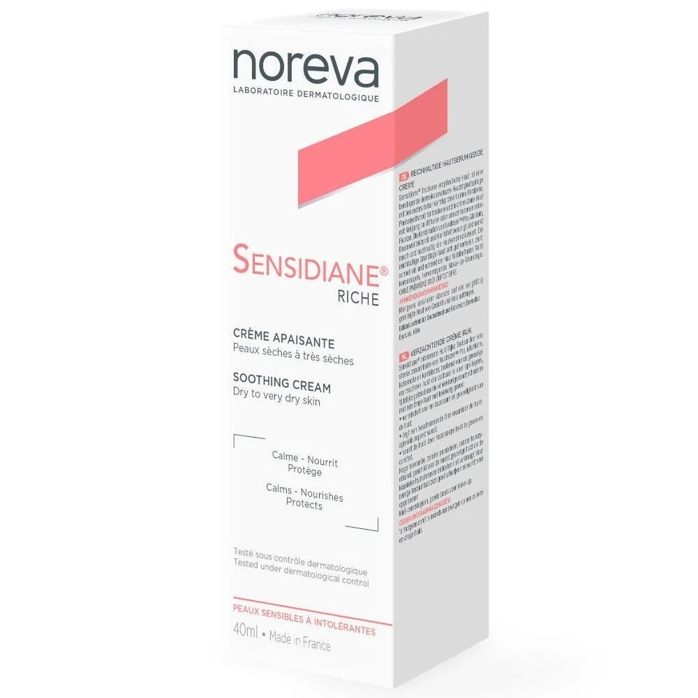 NOREVA SENSIDIANE RICHE CREME APAISANTE PEAUX SECHES 40ML pour Nos ...