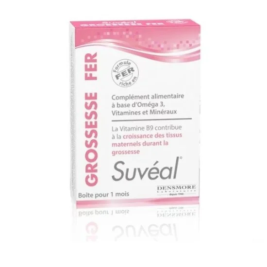 SUVEAL GROSSESSE FER 30 CAPSULES pour Accueil