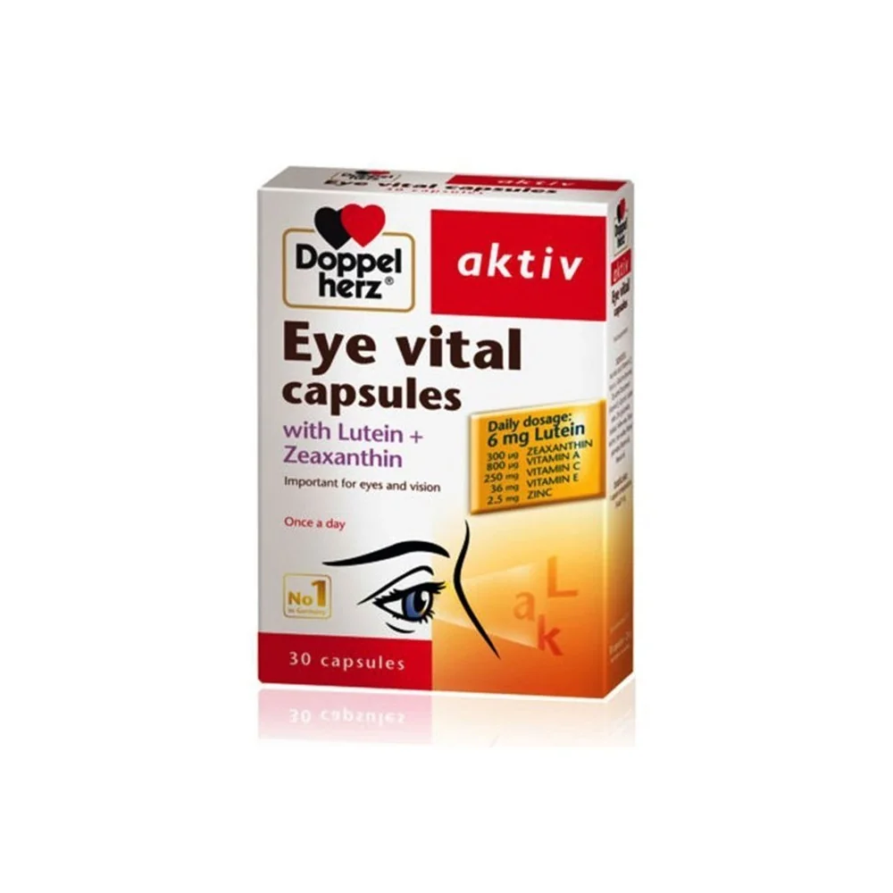 Doppel herzAKTIV vital yeux 30 capsules pour Compléments Alimentaires