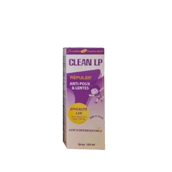 XEN Clean Lp Repulsif Anti-Poux 100 Ml pour Cheveux