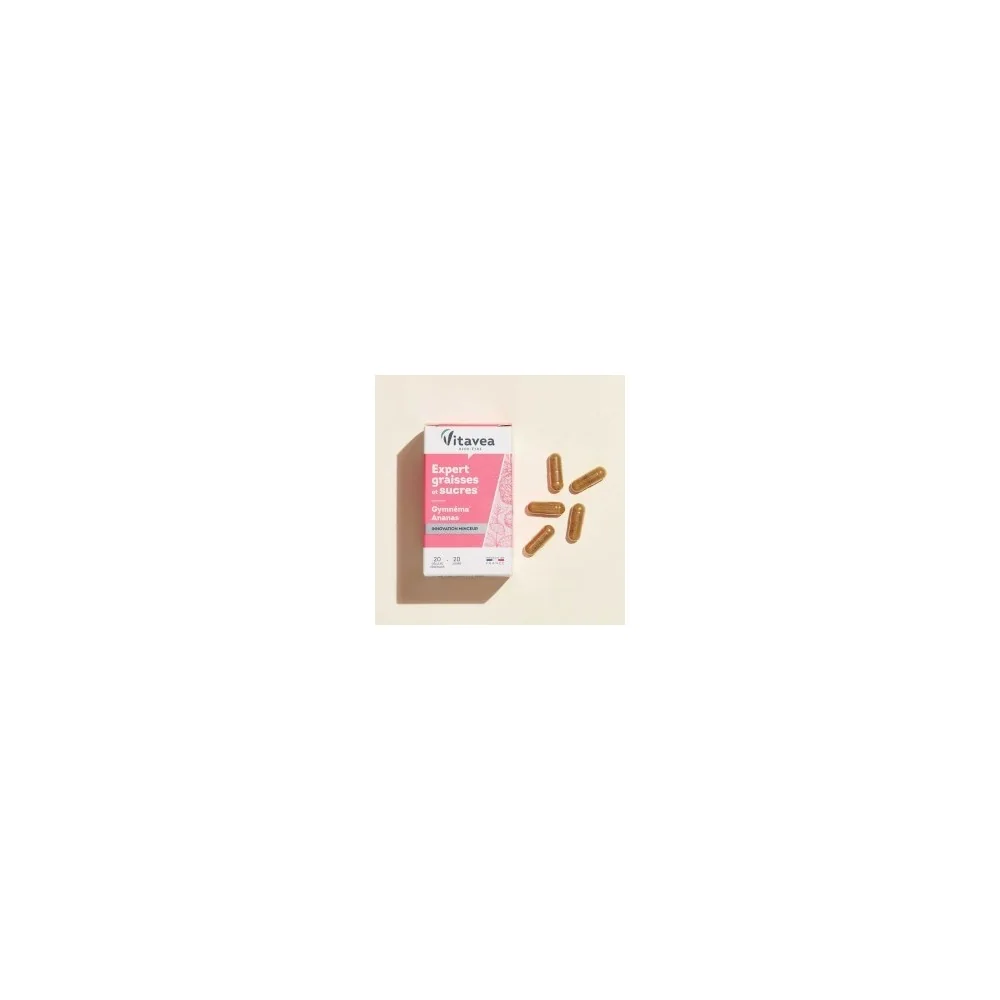 VITAVEA EXPERT GRAISSE ET SUCRE 40 GÉLULES pour Nos Promotions