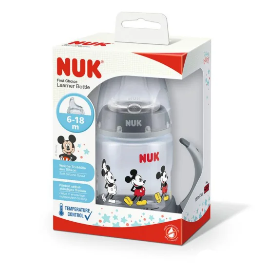 NUK - TASSE D’APPRENTISSAGE MICKEY MOUSE 6-18 MOIS 150 ML pour Mama...