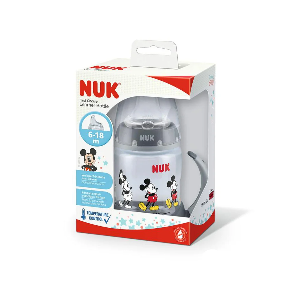 NUK - TASSE D’APPRENTISSAGE MICKEY MOUSE 6-18 MOIS 150 ML pour Mama...