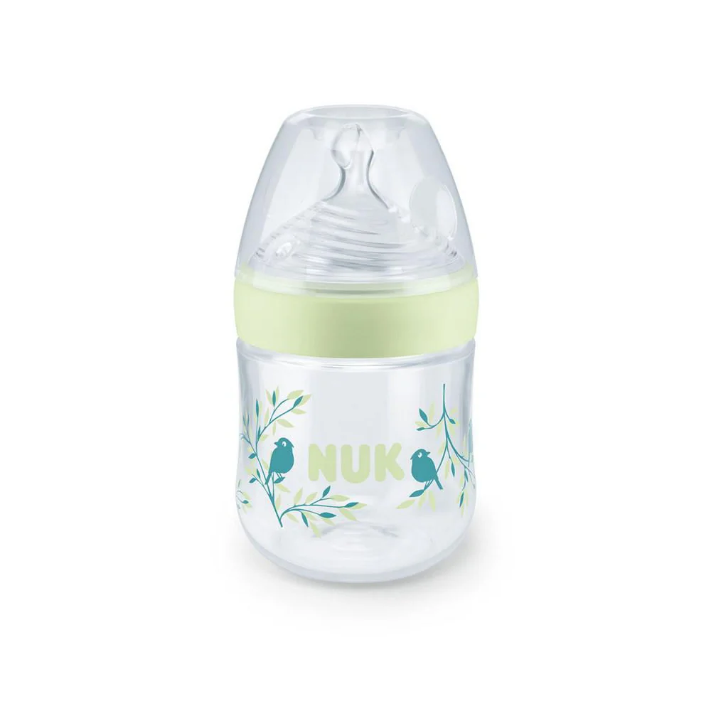 NUK BIBERON NATURE SENSE TEMPÉRATURE CONTROL 'S' 120ML VERRE GARÇON...