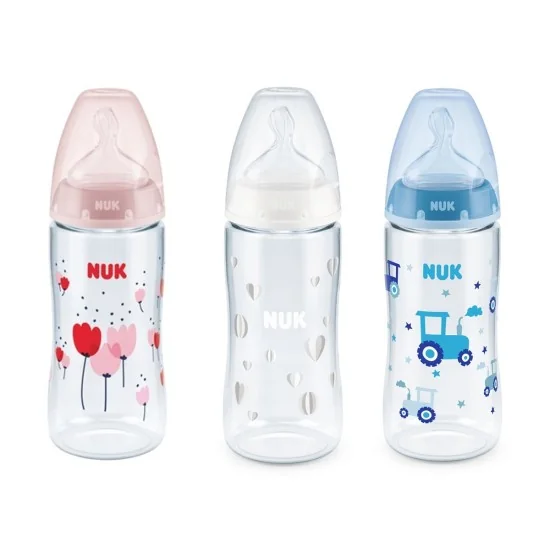 NUK BIBERON 0-6 M TEMPERATURE 300 ML pour Accueil