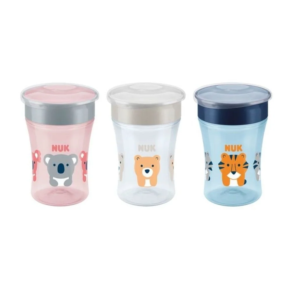 nuk magic cap 360° 8M+ 230ml pour Accueil