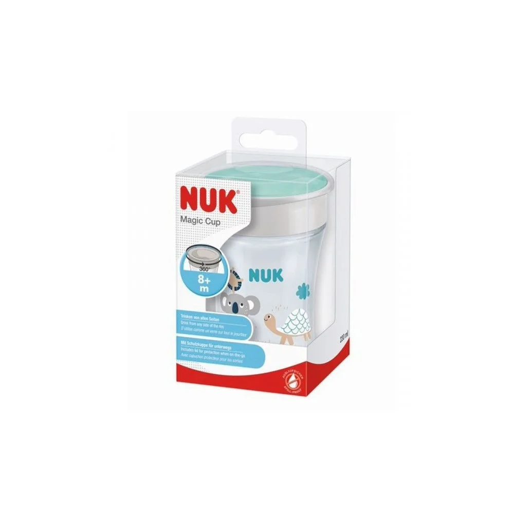 nuk magic cap 360° 8M+ 230ml pour Accueil