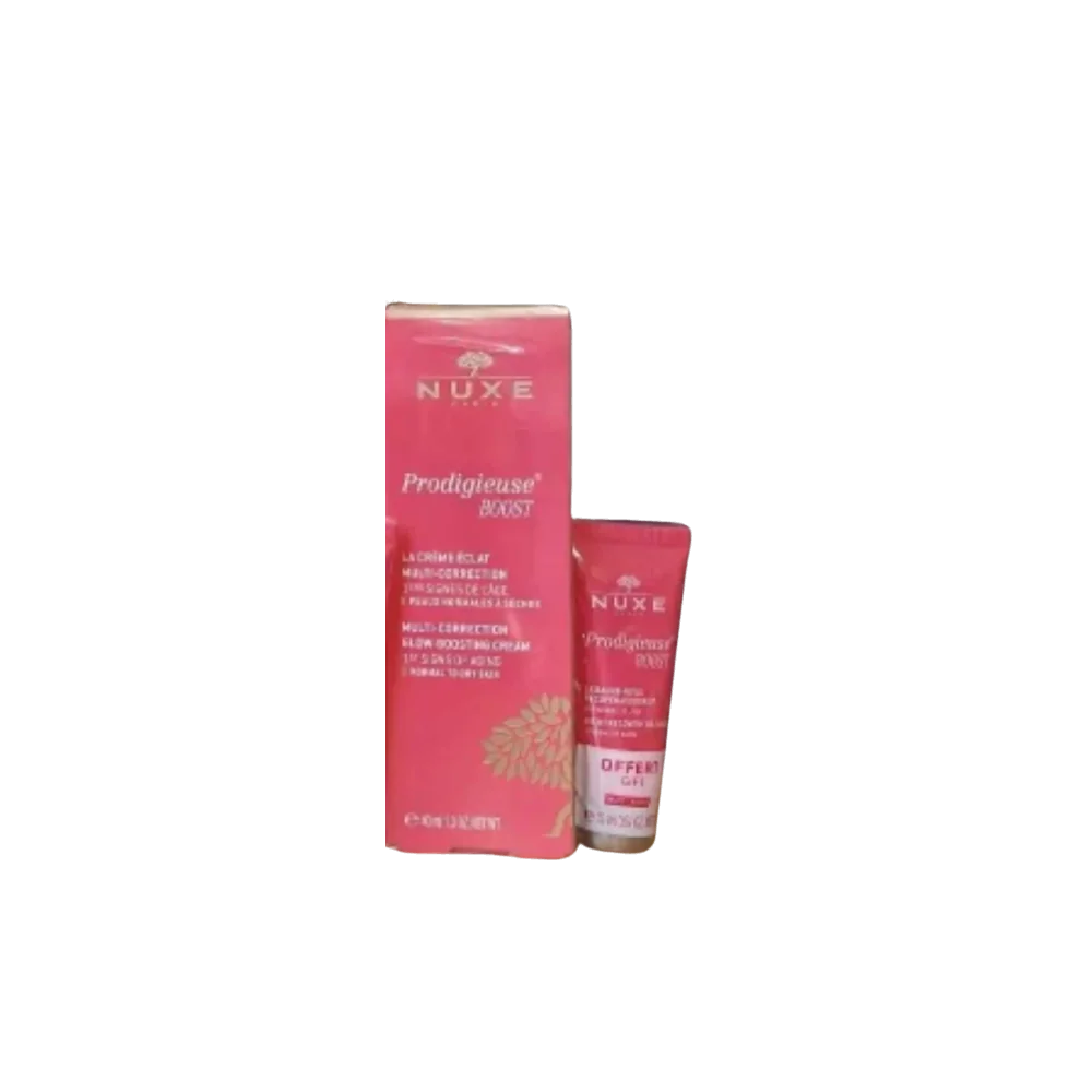 nuxe prodigieuse boost creme eclat multi-protection 40ml + le baume...