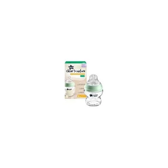 TOMMEE TIPPEE CLOSER TO NATURE BIBERON EN VERRE 0M+ 150ML pour Beauté