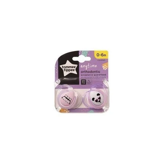 Tommee Tippee Anytime Orthodontic 2 Pack – 0-6M pour Maman et bébé