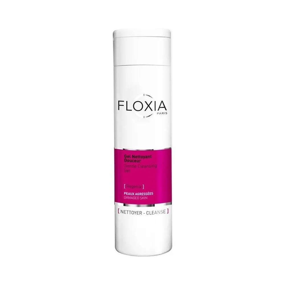 FLOXIA GEL NETTOYANT DOUCEUR PEAUX AGRESSÉS 200ML pour Beauté