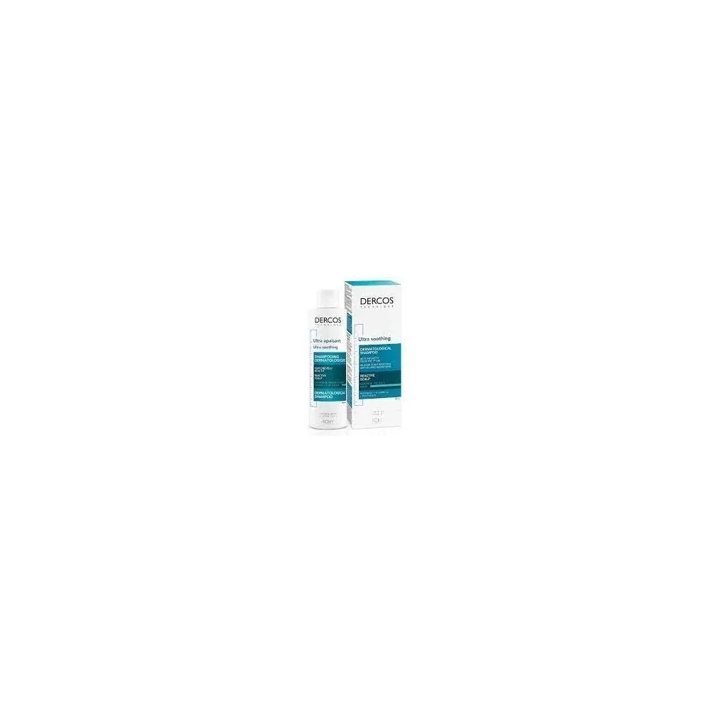 Dercos Shampooing Ultra Apaisant Sans Sulfate Cheveux Gras 200ml po...