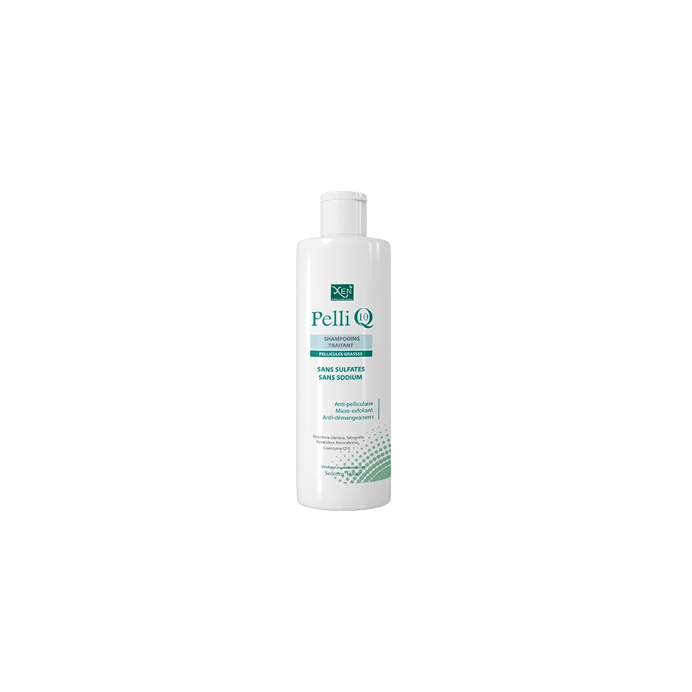 XEN PELLI Q10 SHAMPOOING TRAITANT PELLICULES GRASSES , 200ML pour B...