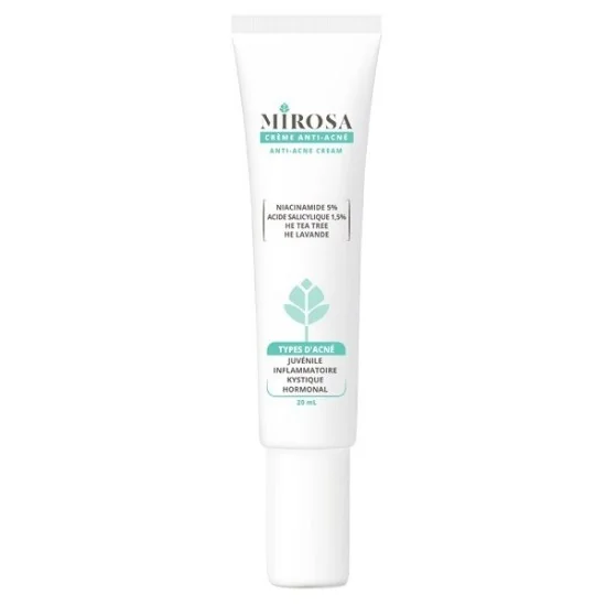 MIROSA CRÈME ANTI ACNÉ 20 ML pour Beauté