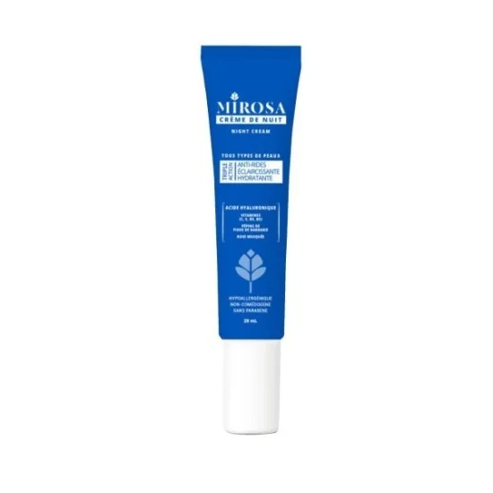 MIROSA CRÈME DE NUIT ANTI RIDE 20 ML pour Beauté