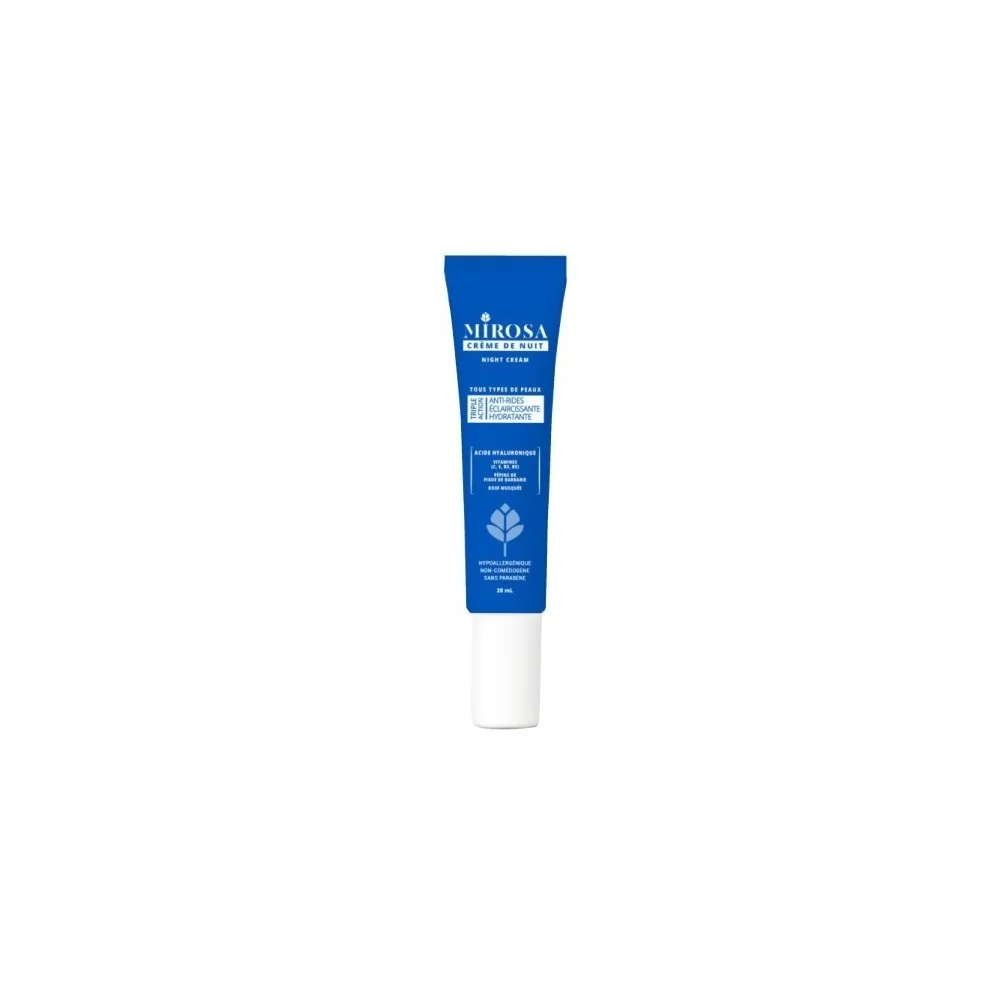 MIROSA CRÈME DE NUIT ANTI RIDE 20 ML pour Beauté