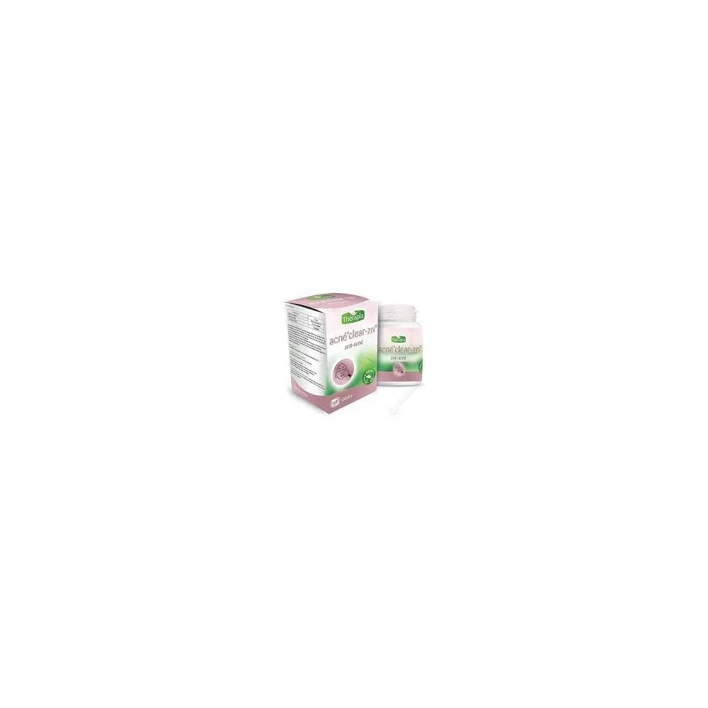 THERAPIA ACNE'CLEAR-ZN 60 GELULES pour Compléments Alimentaires