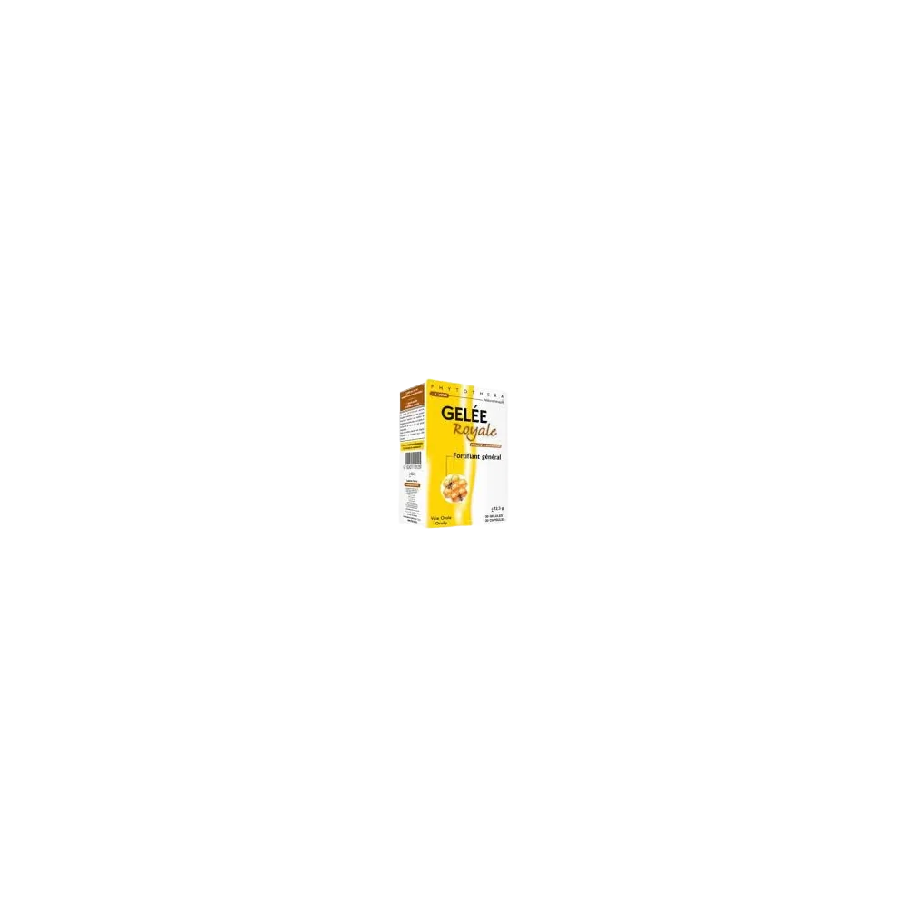 PHYTOTHERA GELEE ROYALE - 30 Gelules pour Compléments Alimentaires