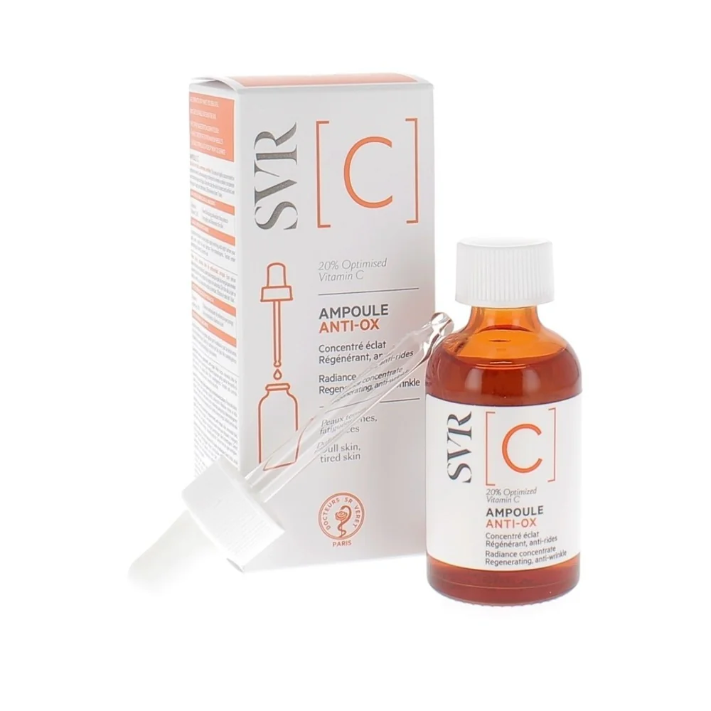 SVR AMPOULE C ANTI-OX - Concentré Régénérant 30ML pour Beauté