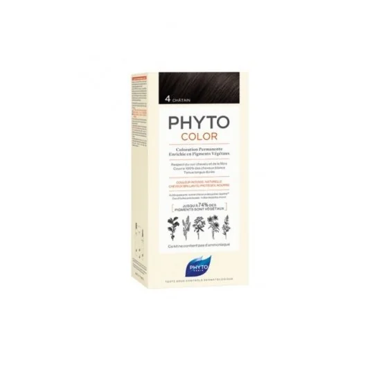 PHYTOCOLOR COULEUR SOIN 4 CHATAIN pour Beauté