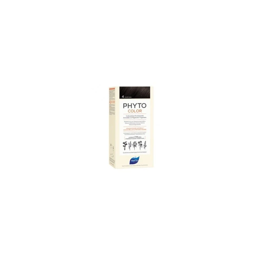 PHYTOCOLOR COULEUR SOIN 4 CHATAIN pour Beauté