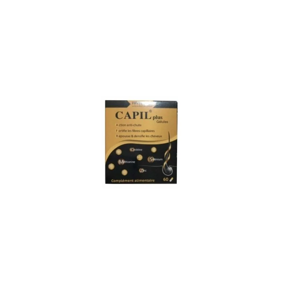 CAPIL PLUS ANTI-CHUTE CHEVEUX 60 GELLULES pour Beauté