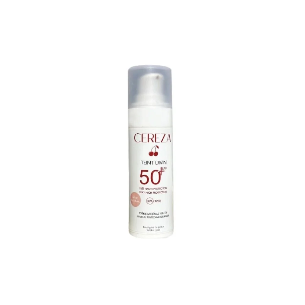CEREZA TEINT DIVIN ECRAN MINERAL BEIGE PORCELAINE SPF50+ pour Nos P...