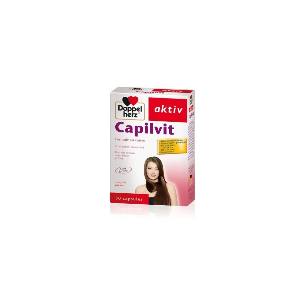Doppel herz AKTIV CAPILVIT 30 COMPRIMES pour Compléments Alimentaires