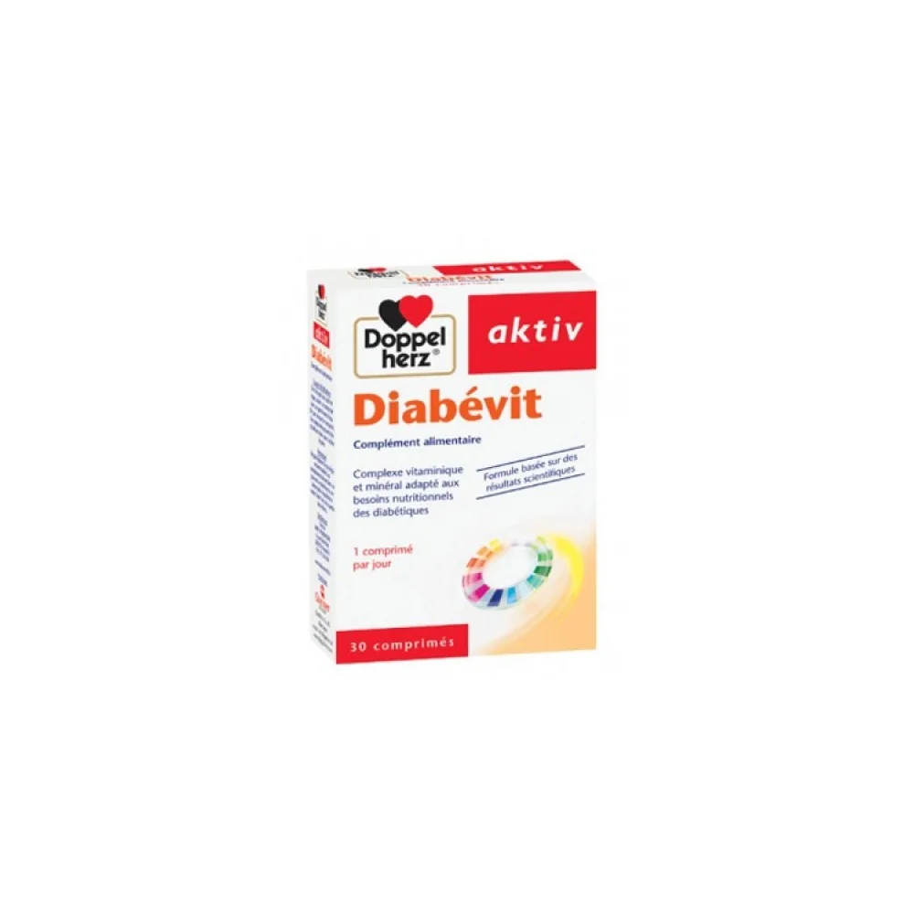 Doppel herz AKTIV Diabévit 30 GELULES pour Compléments Alimentaires