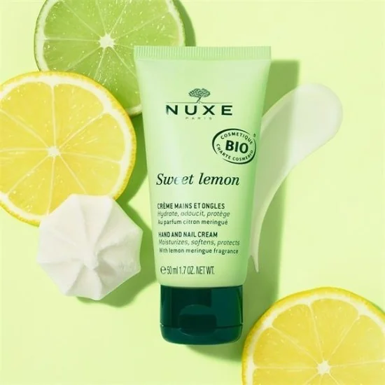 NUXE SWEET LEMON CREME MAINS ET ONGLES,50ML pour Nos Promotions