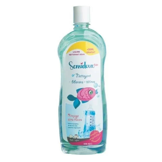 SENSIDOUX LIQUIDE NETTOYANT BIBERONS-TETINES 650 ML pour Nos Promot...
