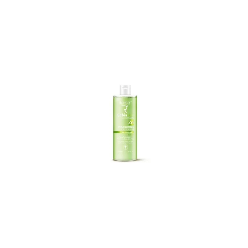 RONCEY SEBIASKIN EAU MICELLAIRE PEAU GRASSE,250ML pour Nos Promotions