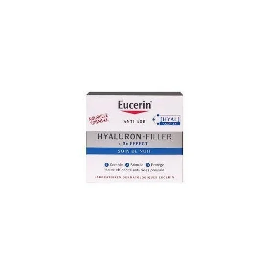 Eucerin Hyaluron-Filler + 3x effect Soin de nuit 50 ml pour Beauté