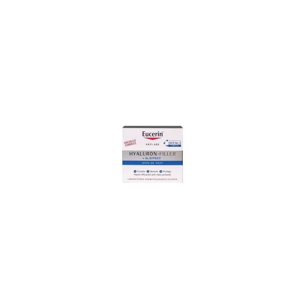 Eucerin Hyaluron-Filler + 3x effect Soin de nuit 50 ml pour Beauté