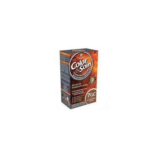 Color Soin Blond Dore cuivre 7gc Coloration Permanente pour Beauté