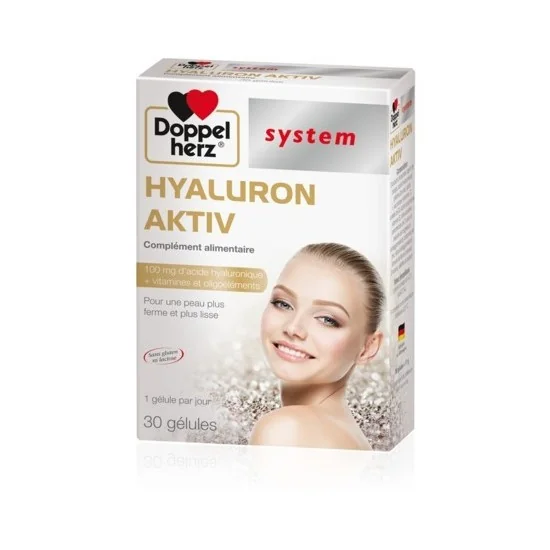 Doppel herz Hyaluron AKTIV 30 gélules pour Compléments Alimentaires