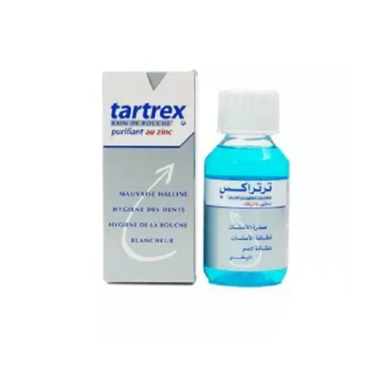 TARTREX BAIN DE BOUCHE PURIFIANT AU ZINC 125ML pour Accueil