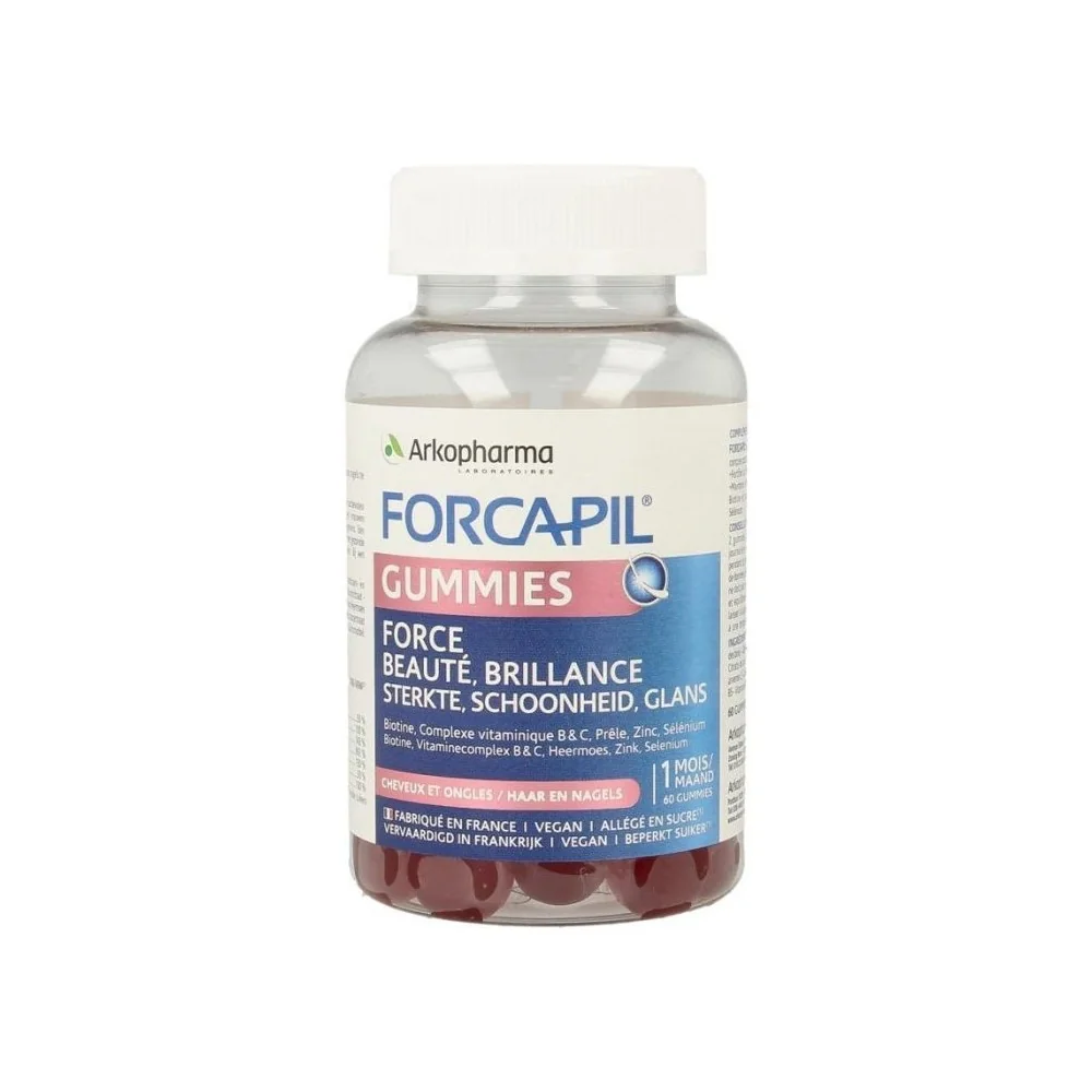 ARKOPHARMA FORCAPIL CROISSANCE 60 GUMMIES pour Accueil